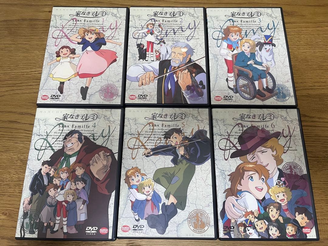 家なき子レミ　全6巻 DVDセット（セル版） 家なき子レミ 全6巻セット/DVD 中古 レンタル落ち/c7149 : パイン