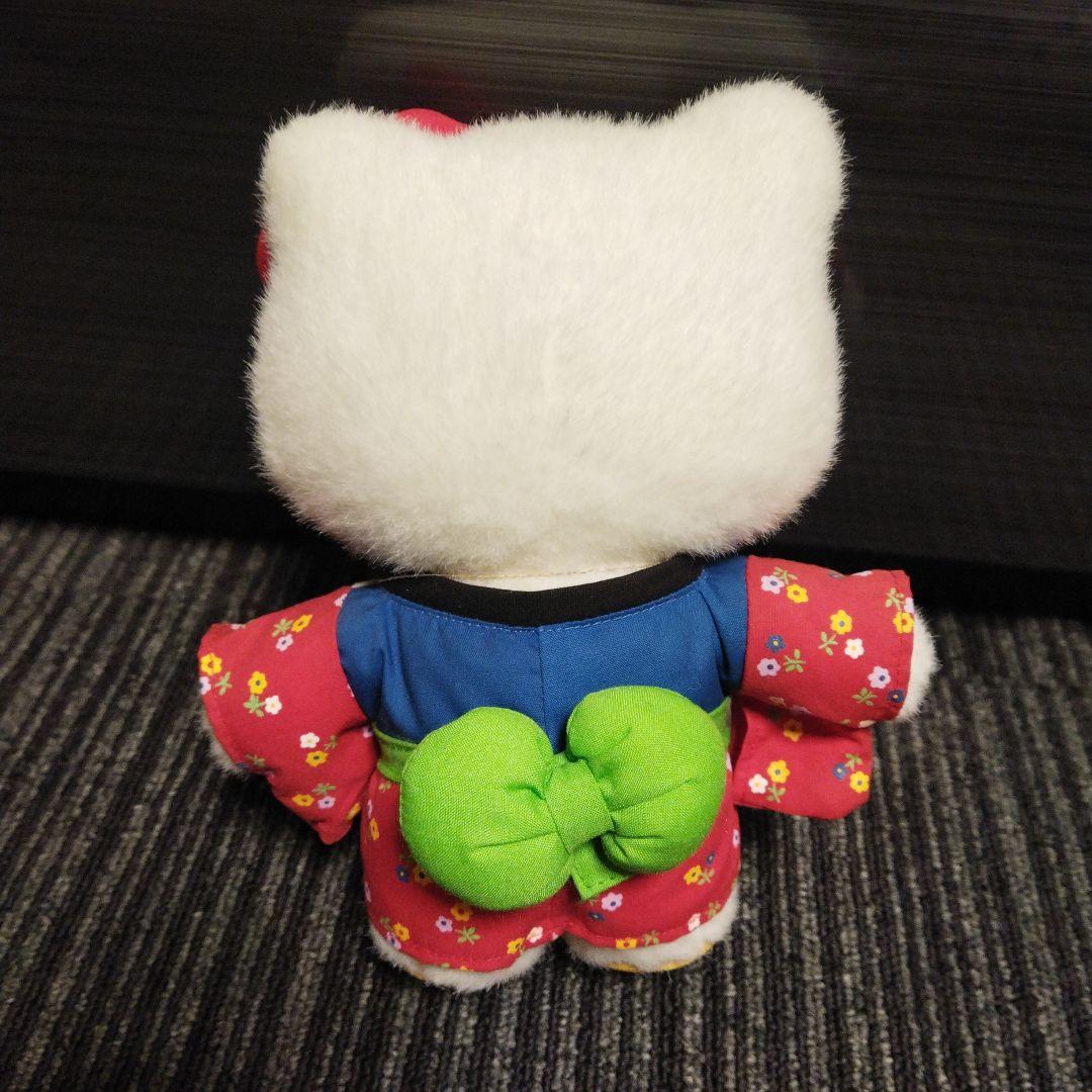 新品】ハローキティ おてもやん 熊本 ご当地 ぬいぐるみ 2001当時物