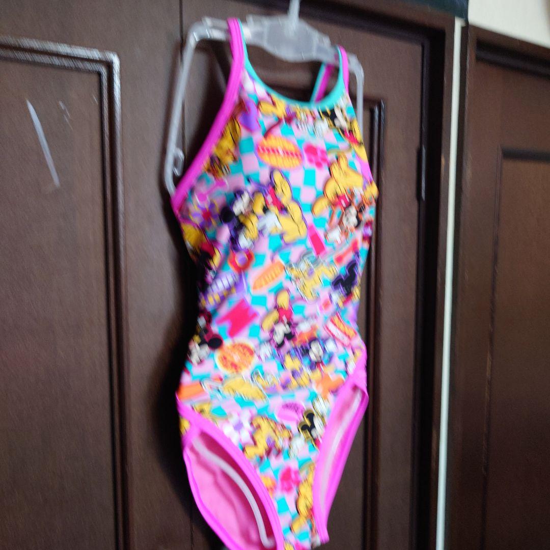 Oサイズ 競泳水着 アリーナ ミッキー ミニー 女の子用水着 ディズニー