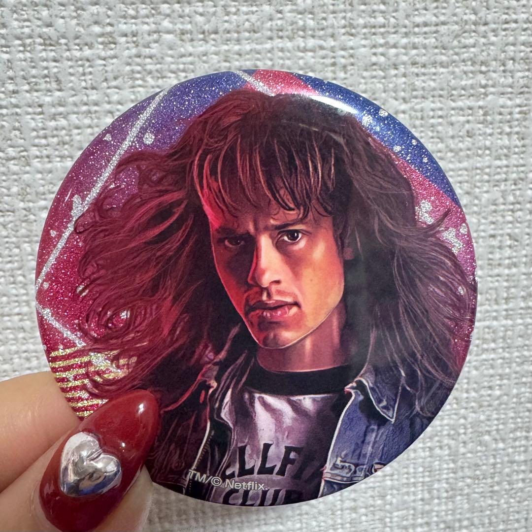 ストレンジャーシングス 東京コミコン2022限定缶バッジ エディ