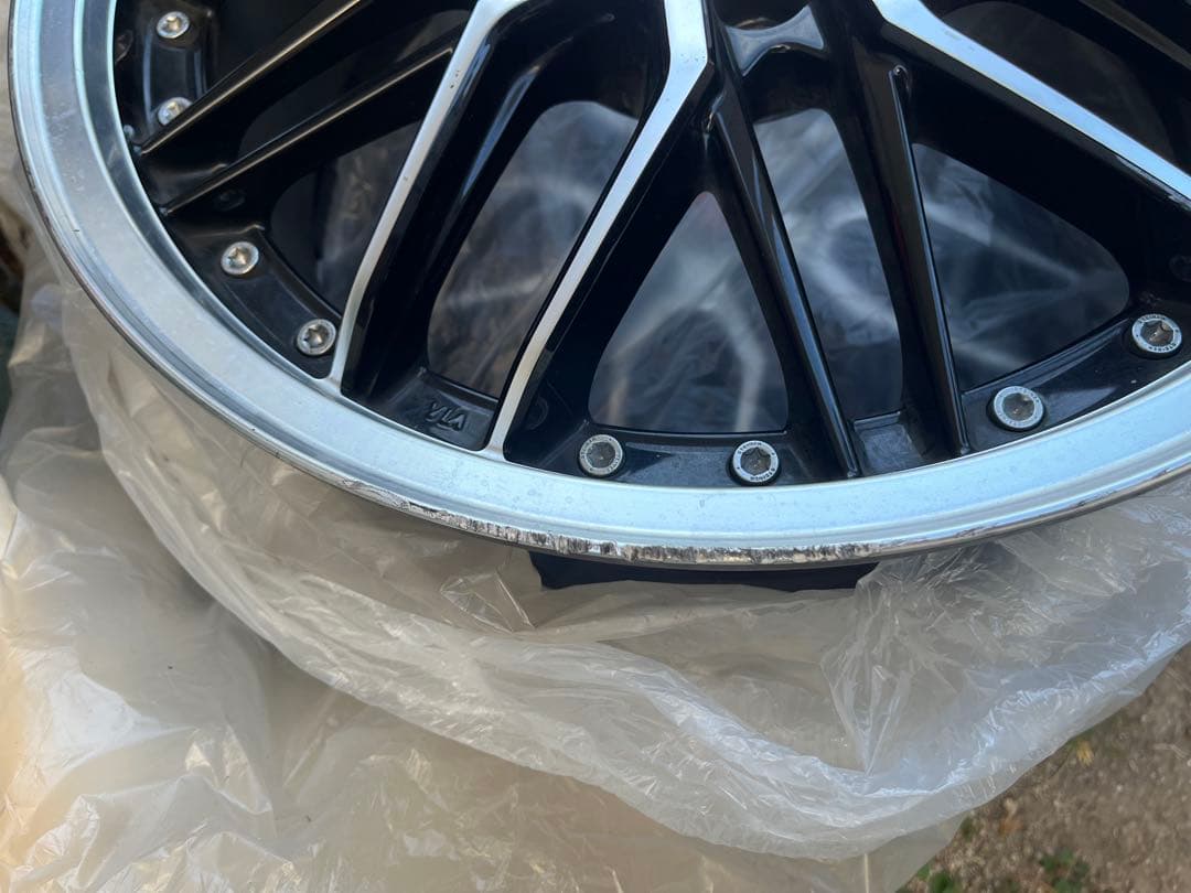 共豊　AME シュタイナー　LMX 18インチ　7.5J 4本セットホイールのみ