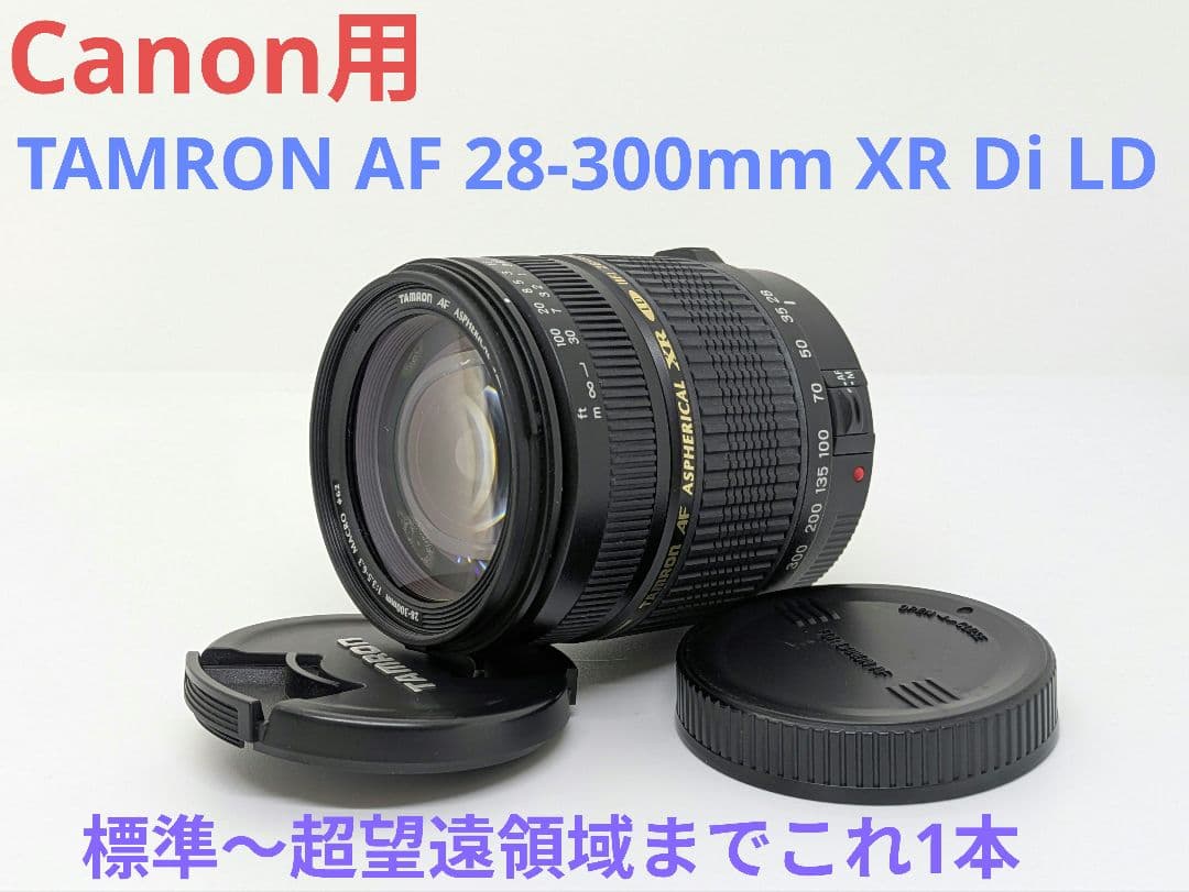 広角〜望遠【Canon用】TAMRON AF 28-300mm XR Di LD Amazon.com : Tamron AF 28-300mm f/3.5-6.3 XR Di LD Aspherical (IF