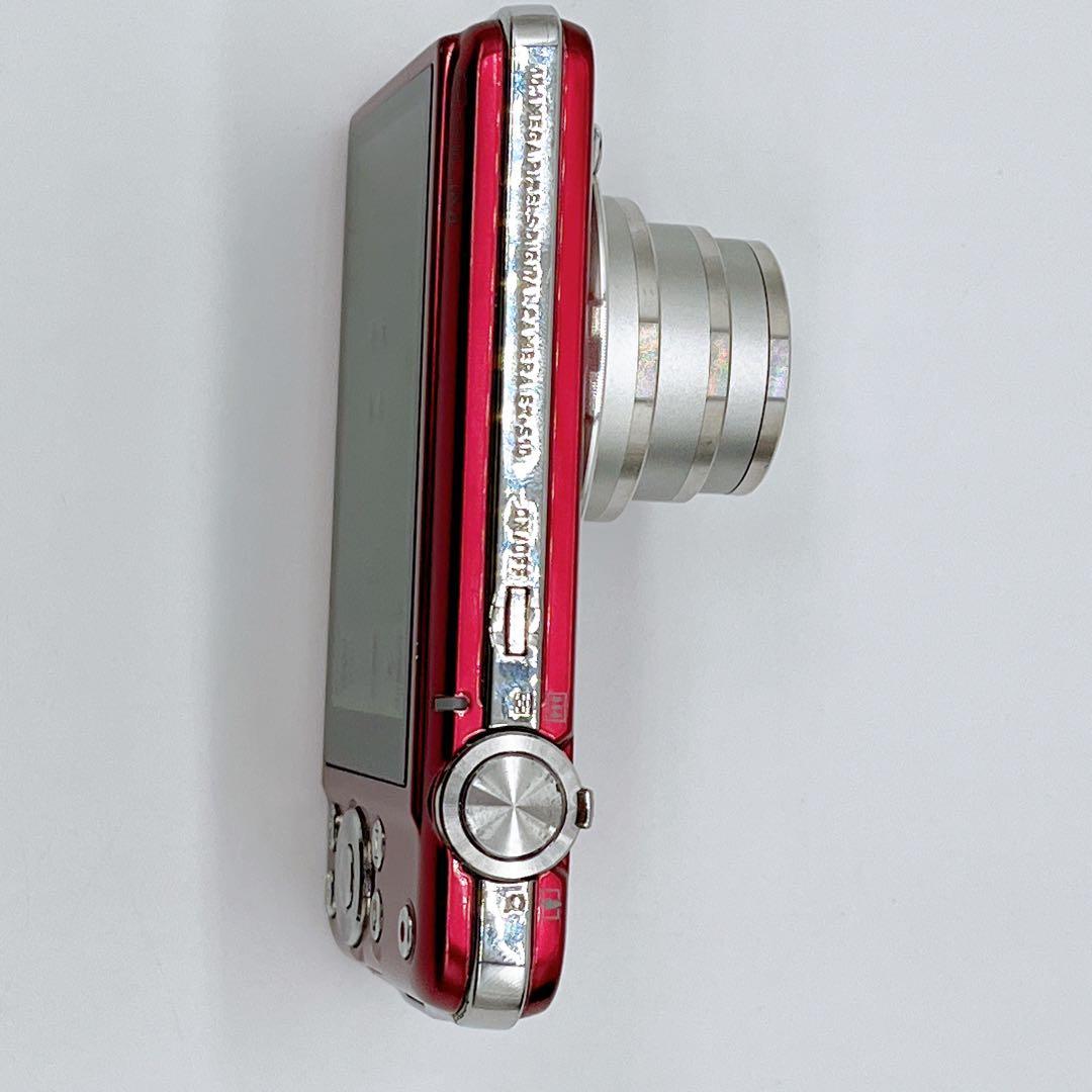 美品】CASIOEXILM CARD EX-S10オールド コンデジ レッド - メルカリ