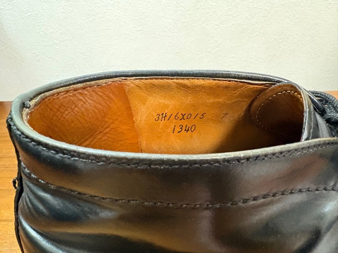 し*ん様 オールデン　Alden 1340 チャッカブーツ　8.5D バリーラス