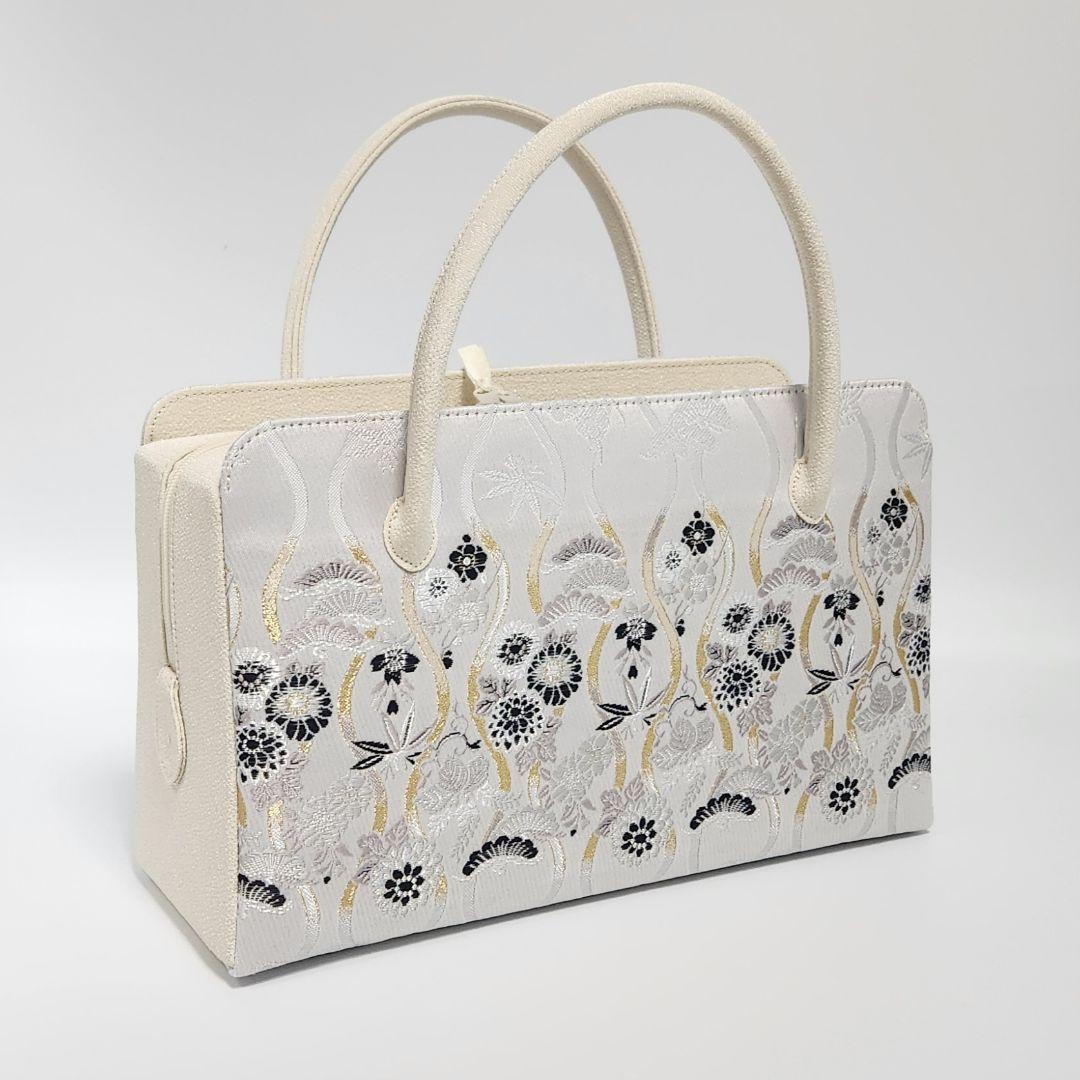 和装バッグ　利休バッグ　金蘭織物 入卒式　結婚式　商品番号:516 和装バッグ 利休バッグ 金蘭織物 入卒式 結婚式 お茶席 43 - メルカリ