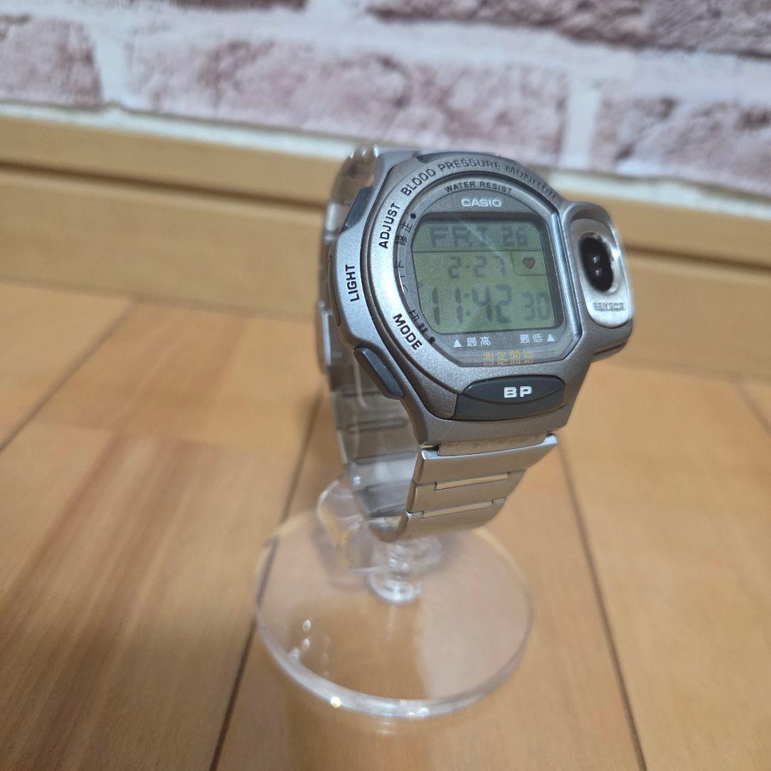 希少/美品】CASIO BP-1B 血圧測定機能付 デジタル ヴィンテージ - メルカリ