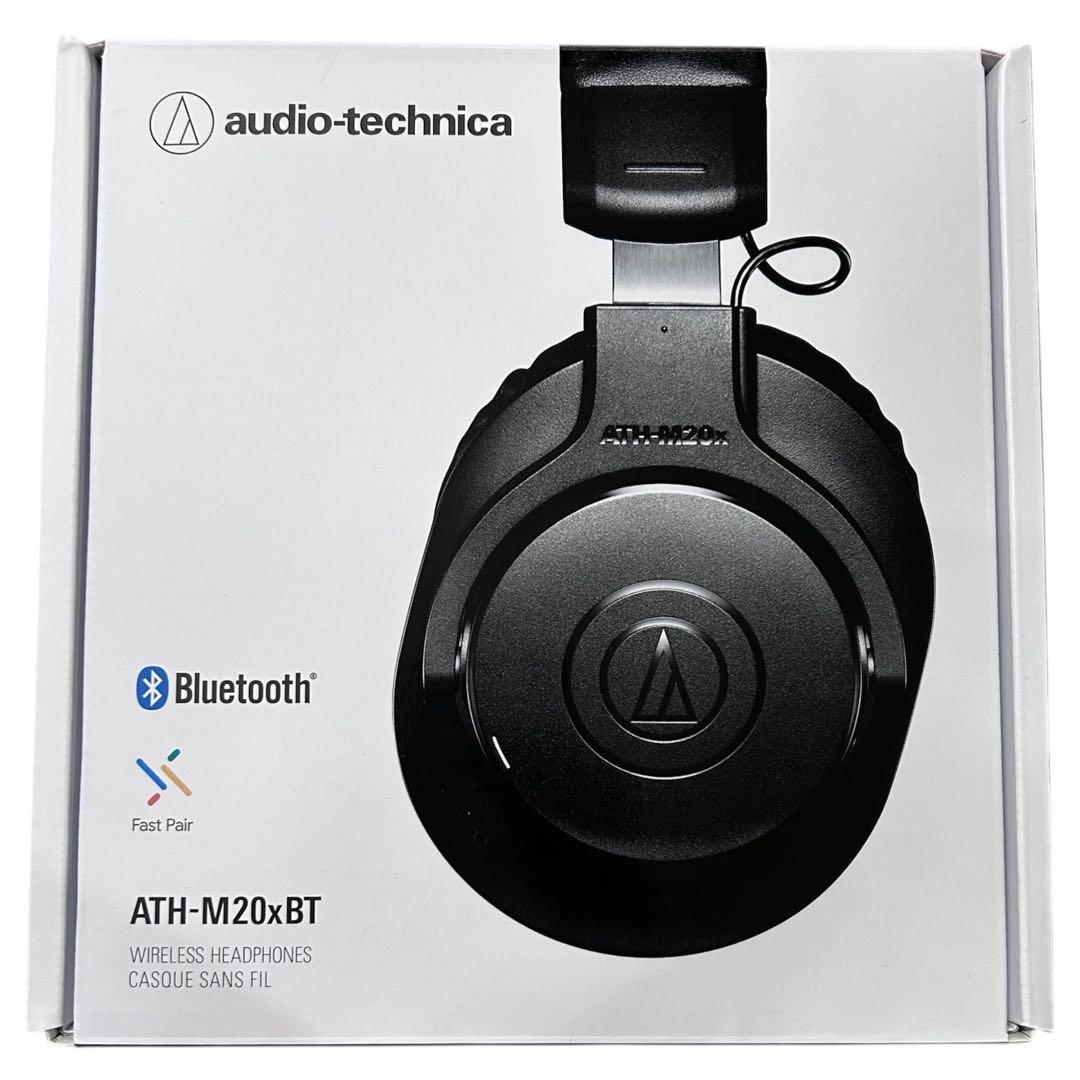 極美品 オーディオテクニカATH-M20xBT 最大60時間　ワイヤレス ATH-M20xBT｜ヘッドホン：ワイヤレスヘッドホン｜オーディオテクニカ