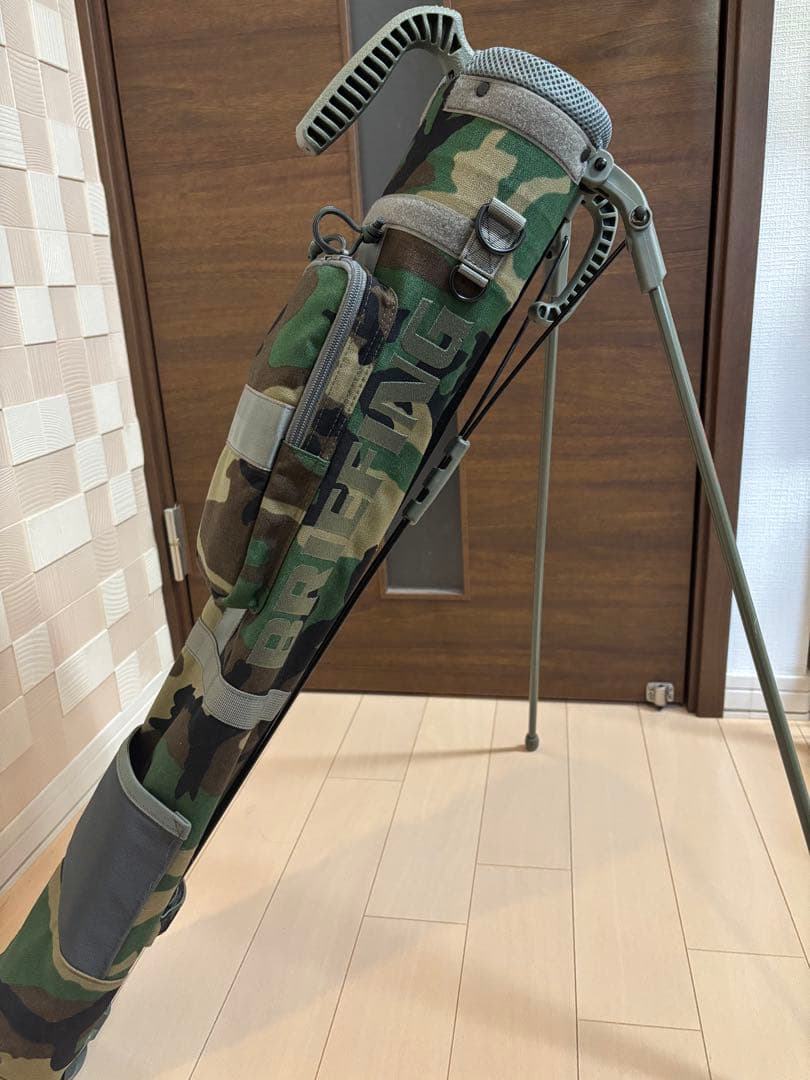 美品 BRIEFING スタンドバッグ カモ柄 迷彩 楽天市場】ブリーフィング ゴルフ キャディバッグ スタンドバッグ CR-4