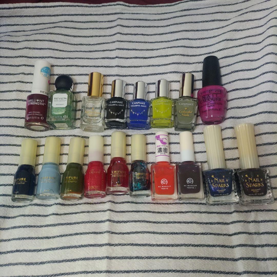 マニュキュア ネイルポリッシュ まとめ売り キャンメイク REVLON OPI