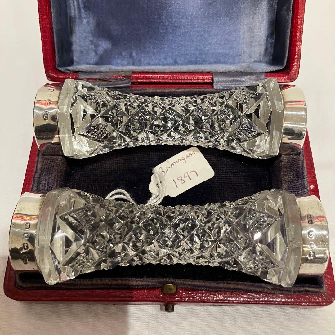 1897年製 バーミンガム 英国アンティーク スターリングシルバー ナイフ