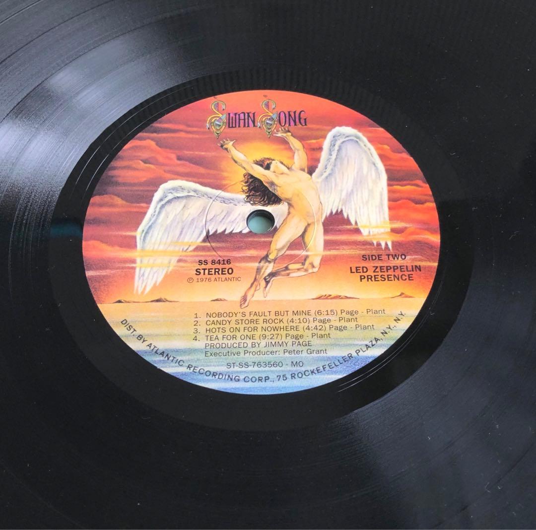クラシックレコーズ盤/USプレス】レッド・ツェッペリン プレゼンス BG