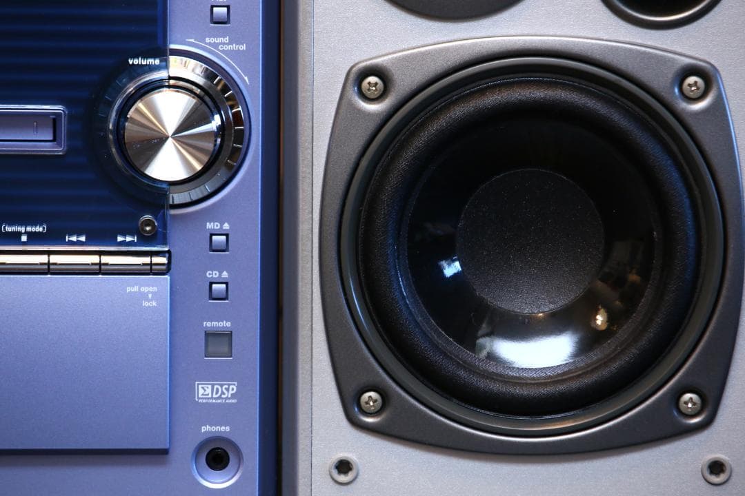 KENWOOD SL3MD CD/MD/TUNER/TAPE コンポ 完動品 - メルカリ