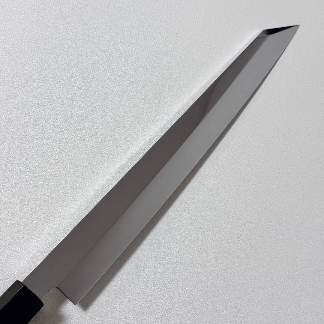 270mm 切付柳刃包丁 本牛角黒檀八角柄 刺身包丁 全鋼 和包丁 - メルカリ
