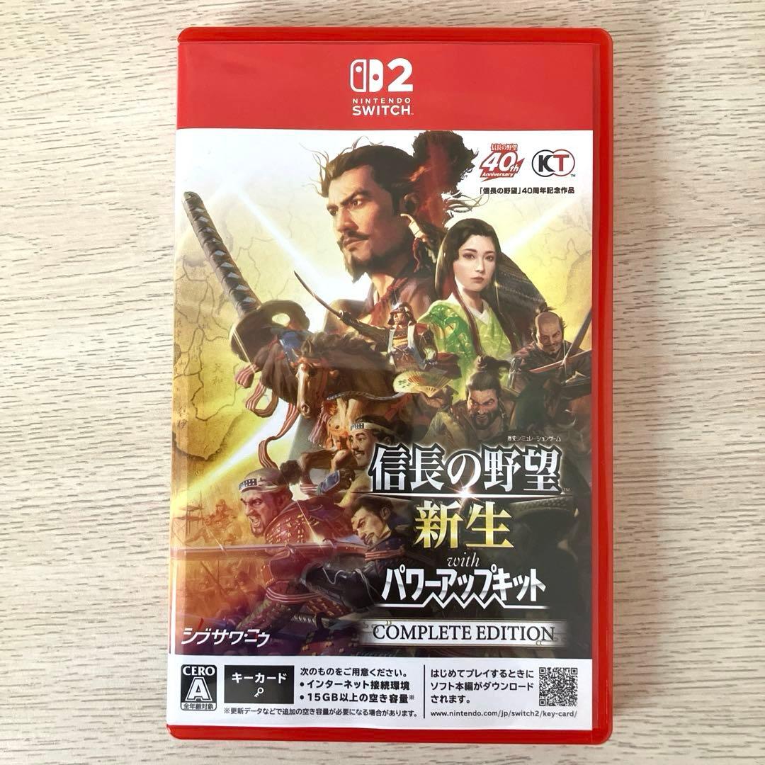 美品 傑作 人気 話題 Switch2 ゲーム 信長 - メルカリ