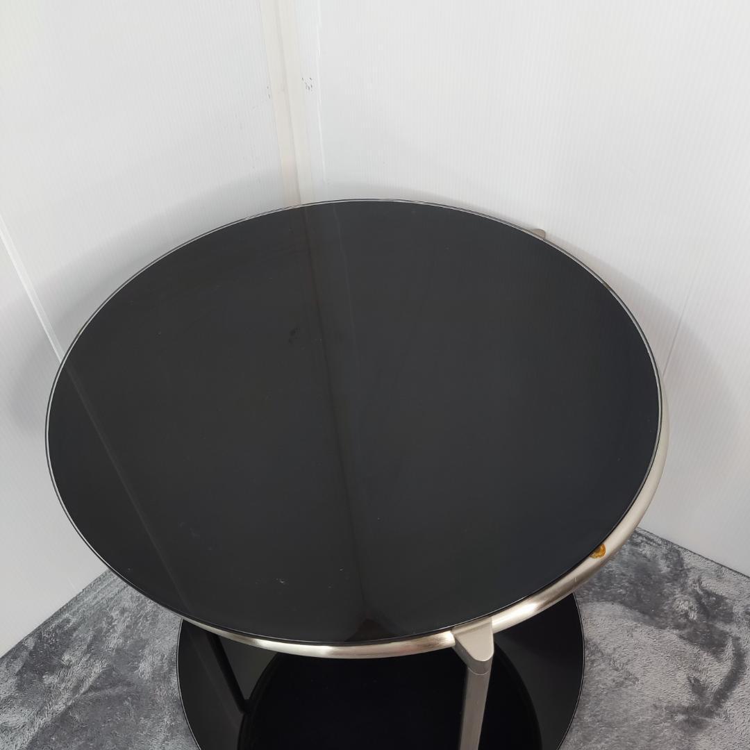 希少 IKEA STRIND キャスター無 サイドテーブル 黒 - メルカリ