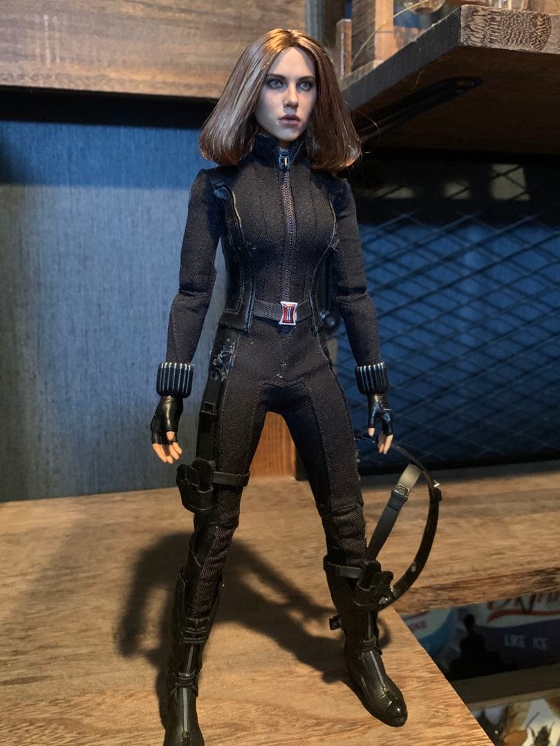『ホットトイズ』ブラック・ウィドウ フィギュア　ホットトイズ ムービー・マスターピース】『アベンジャーズ』1／6スケール