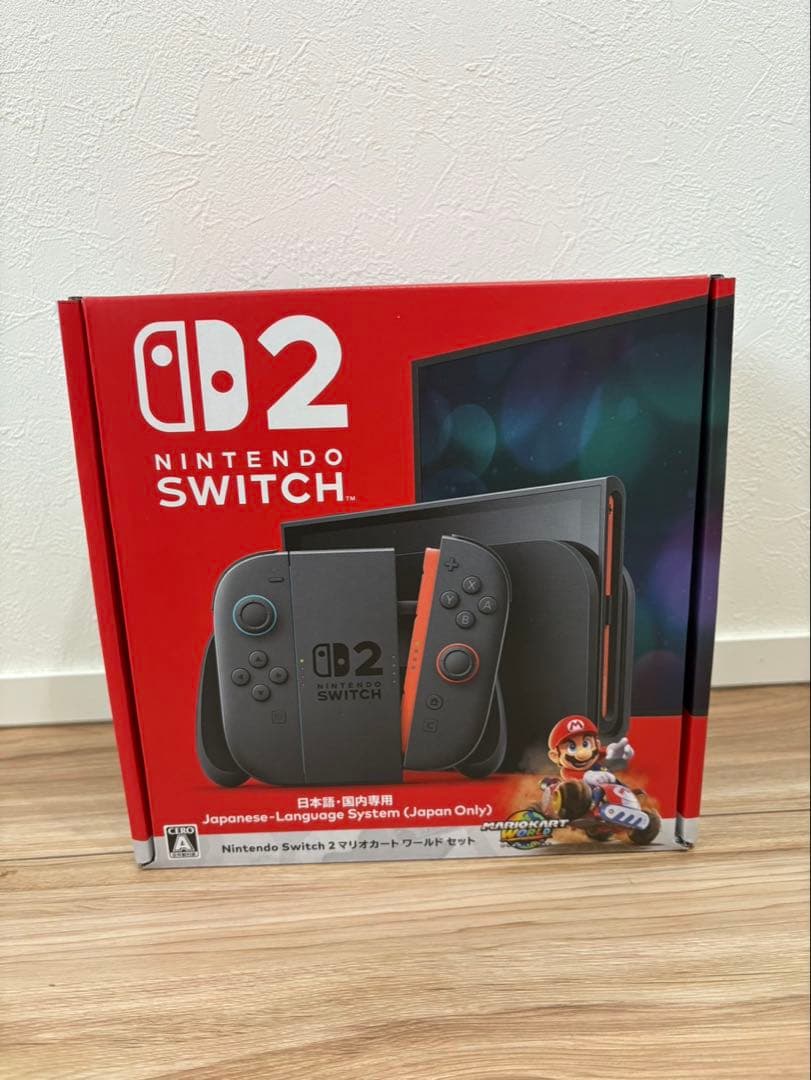 （新品未開封）Nintendo Switch 2 本体　マリオカートDL版セット 楽天市場】【新品】【Switch2本体】Nintendo Switch2 マリオカート
