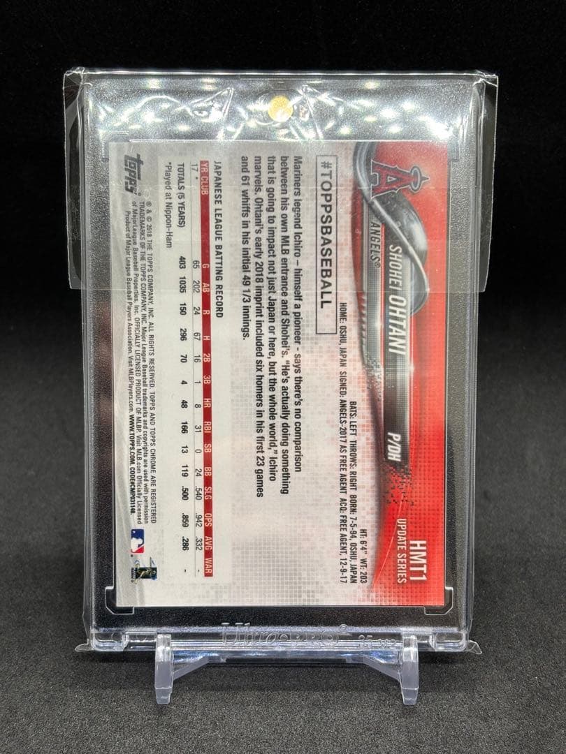 2018 Topps Chrome Update 大谷翔平 RC ルーキー - メルカリ