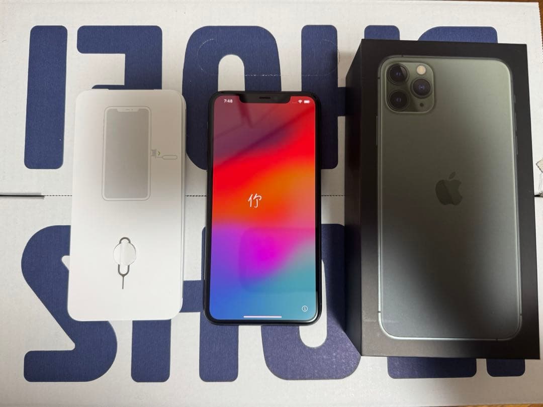 Apple iPhone 11 pro max 256GB ミッドナイトグリーン Amazon.com: Apple iPhone 11 Pro Max (256GB, Midnight Green) - AT&T