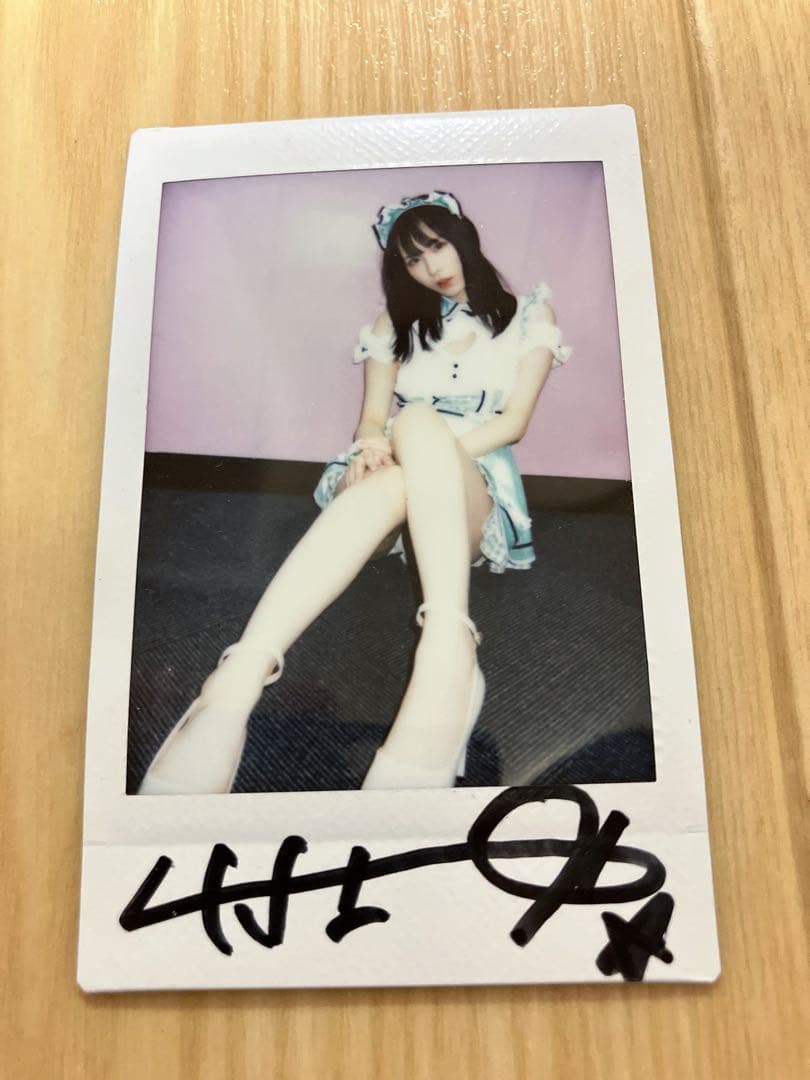 村上悠華 直筆サイン入りチェキ イベント限定コスプレチェキ - メルカリ