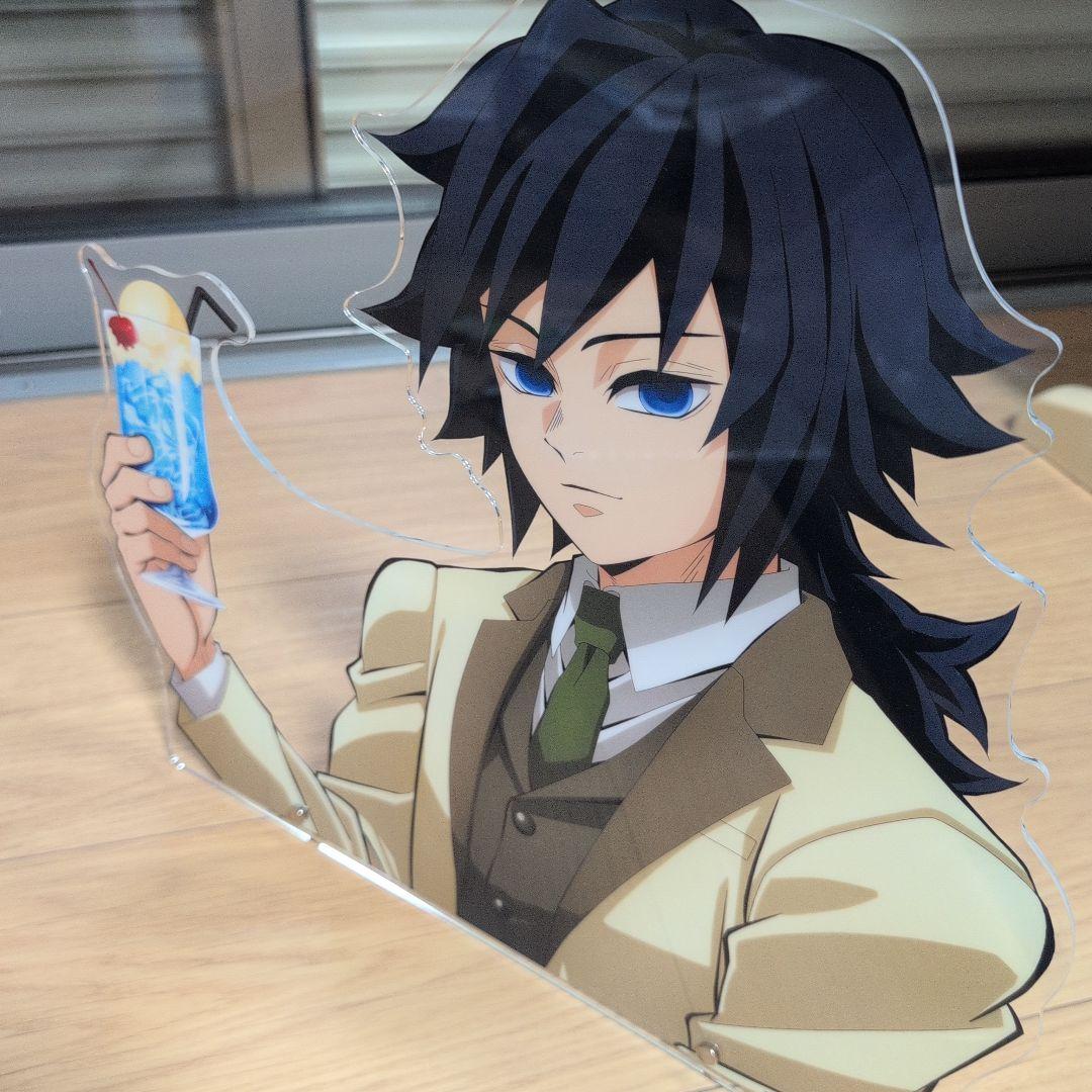 鬼滅の刃 冨岡義勇 AGF 純喫茶 一緒に純喫茶 ビッグアクリルパネル