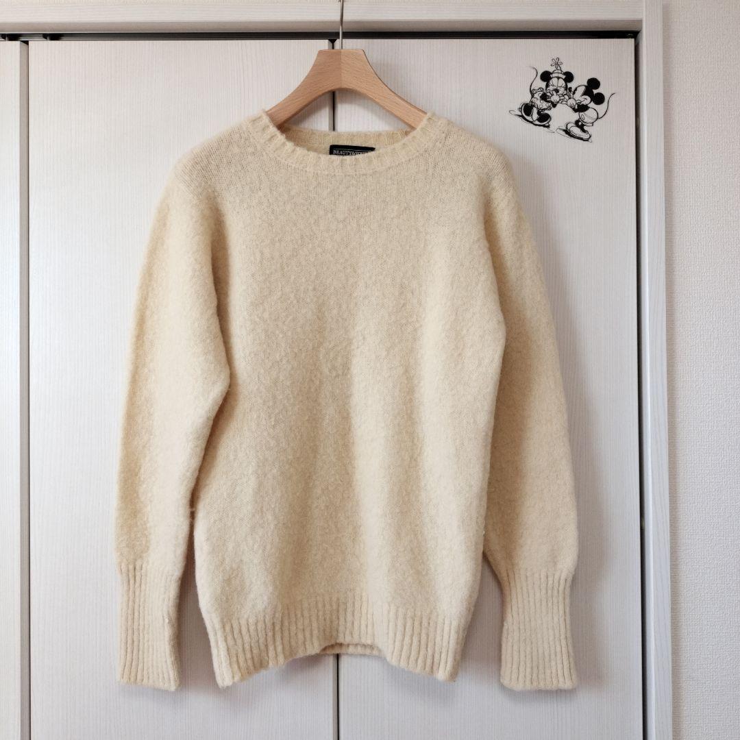 ビューティー＆ユース別注 Ce Forsyth シャギードッグ セーター 40