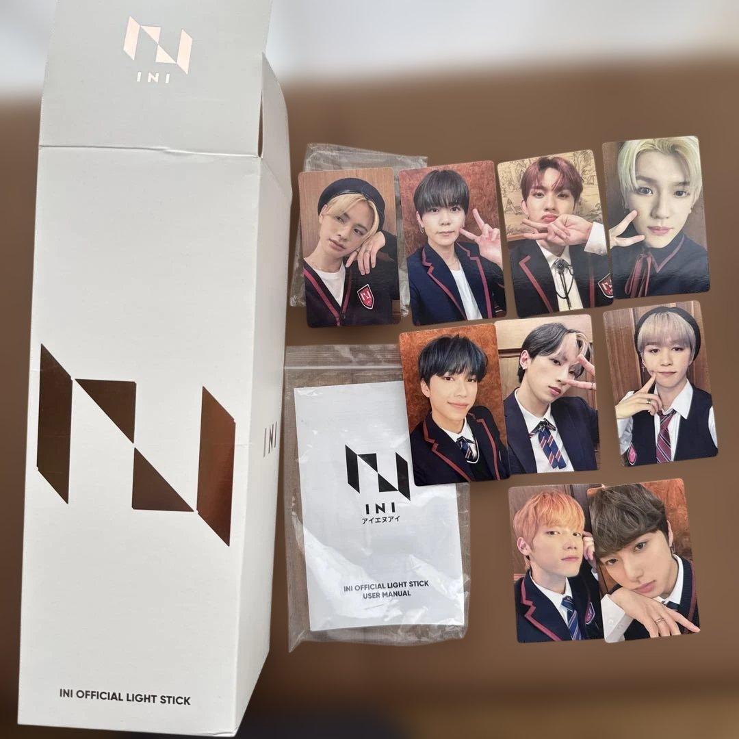 トレカ44枚 レア INI 初期グッズセット フォトカード付き ペンライト