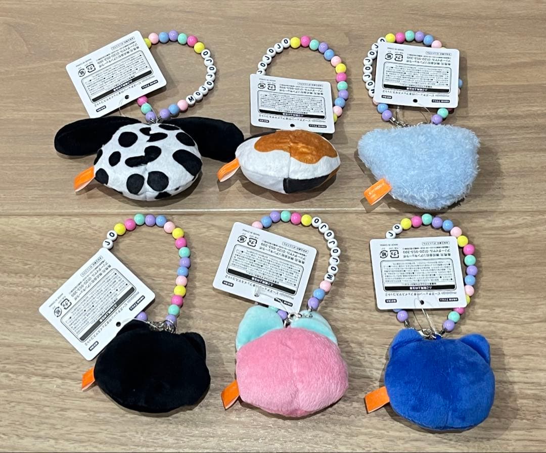 mojojojo ビーズチェーン付き フェイスマスコット2 全6個セット - メルカリ