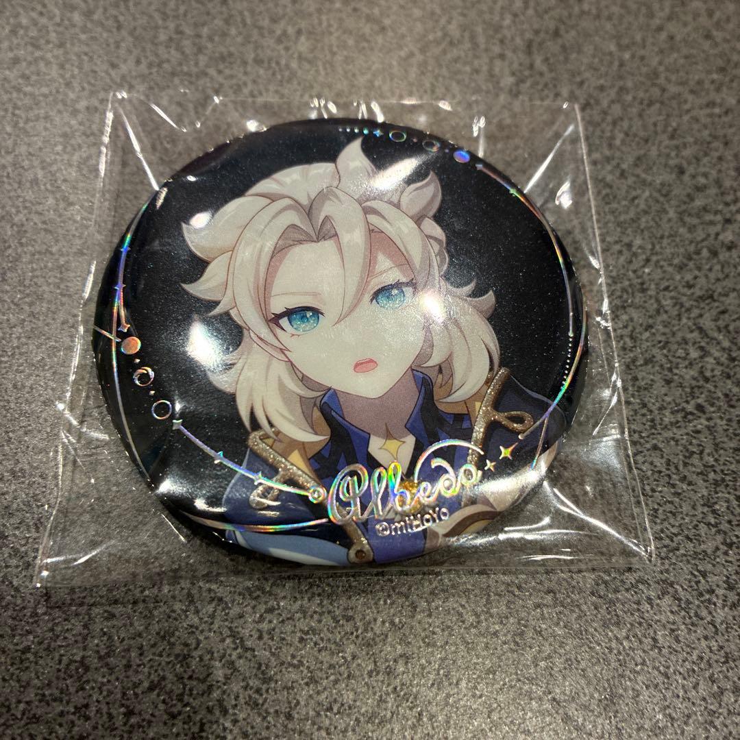 原神 アルベド 缶バッジ 月夜の叙事詩シリーズ 公式正規品 - メルカリ