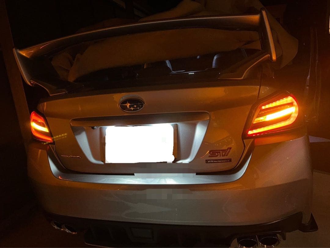 WRX リベラル ハヤブサ 隼 テールランプVAB VAG 希少 初期ロット