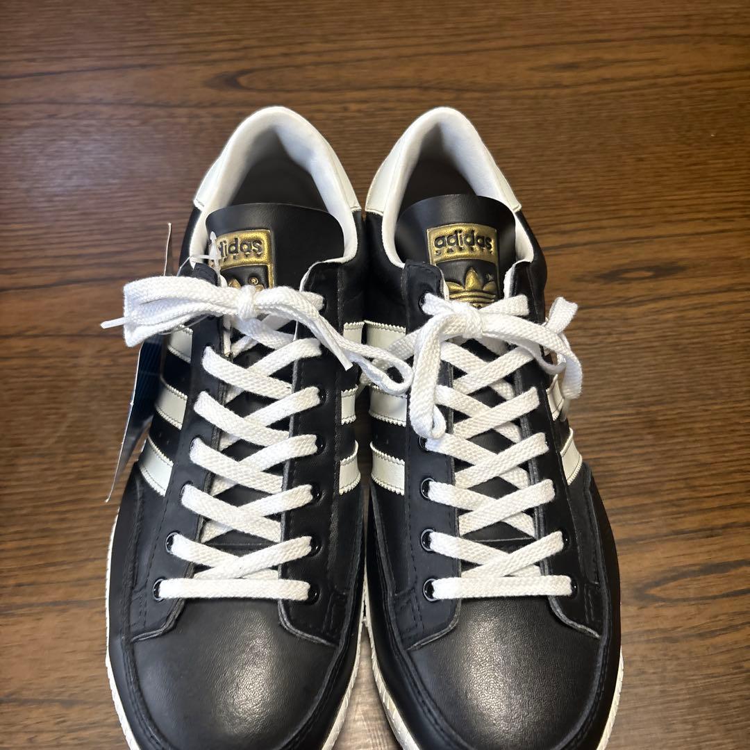 未使用 デッドストック アディダス アリゾナ 安全靴 26.5cm 黒×白