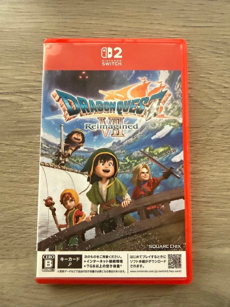 ドラクエ7 Reimagined 早期購入特典未使用 Switch2 即日発送 - メルカリ