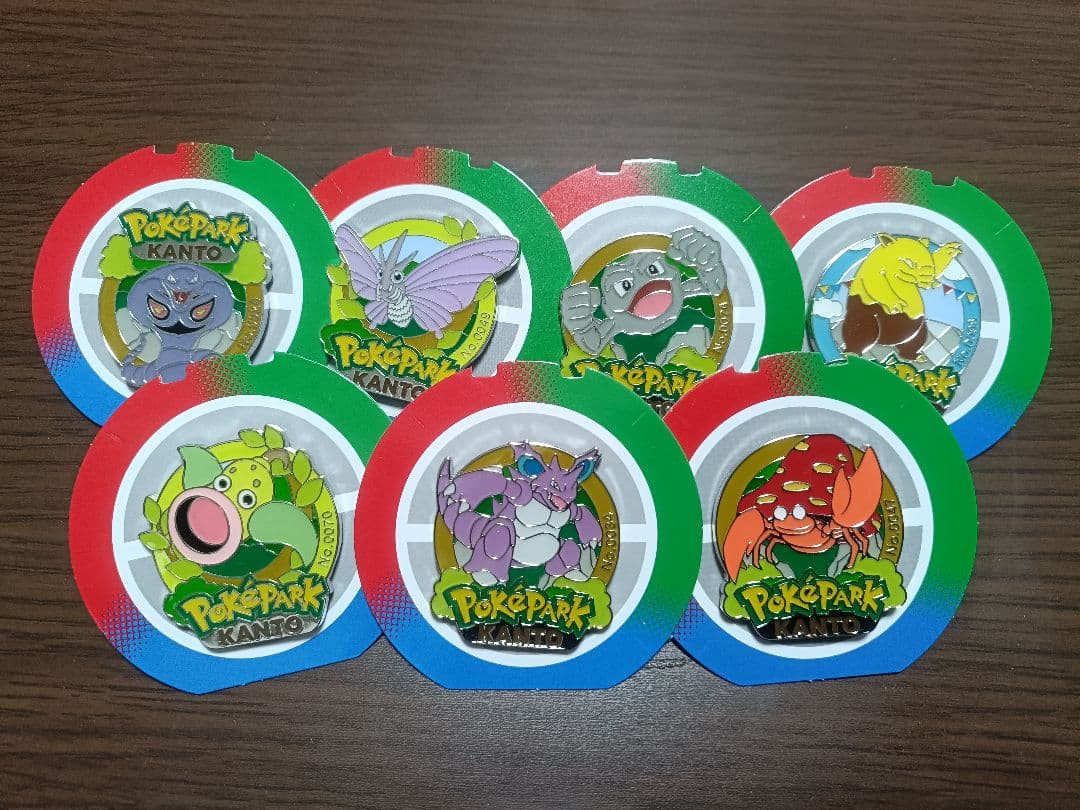 ポケパークカントー ピンズ まとめ売り 7個 - メルカリ