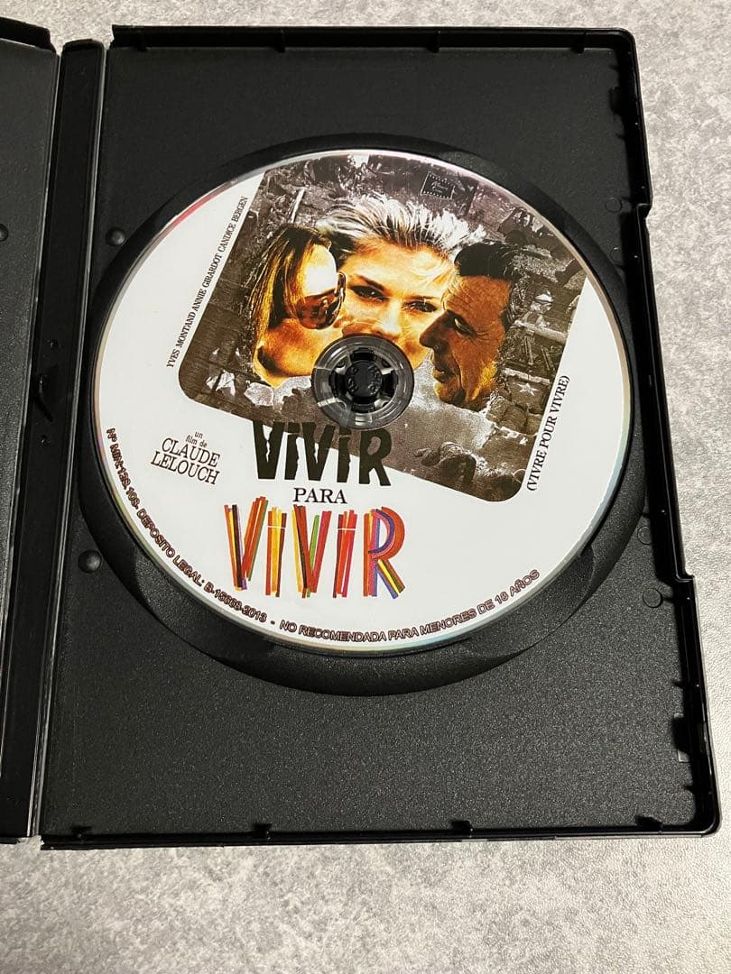 Vivre pour vivre めぐり逢い DVD スペイン版