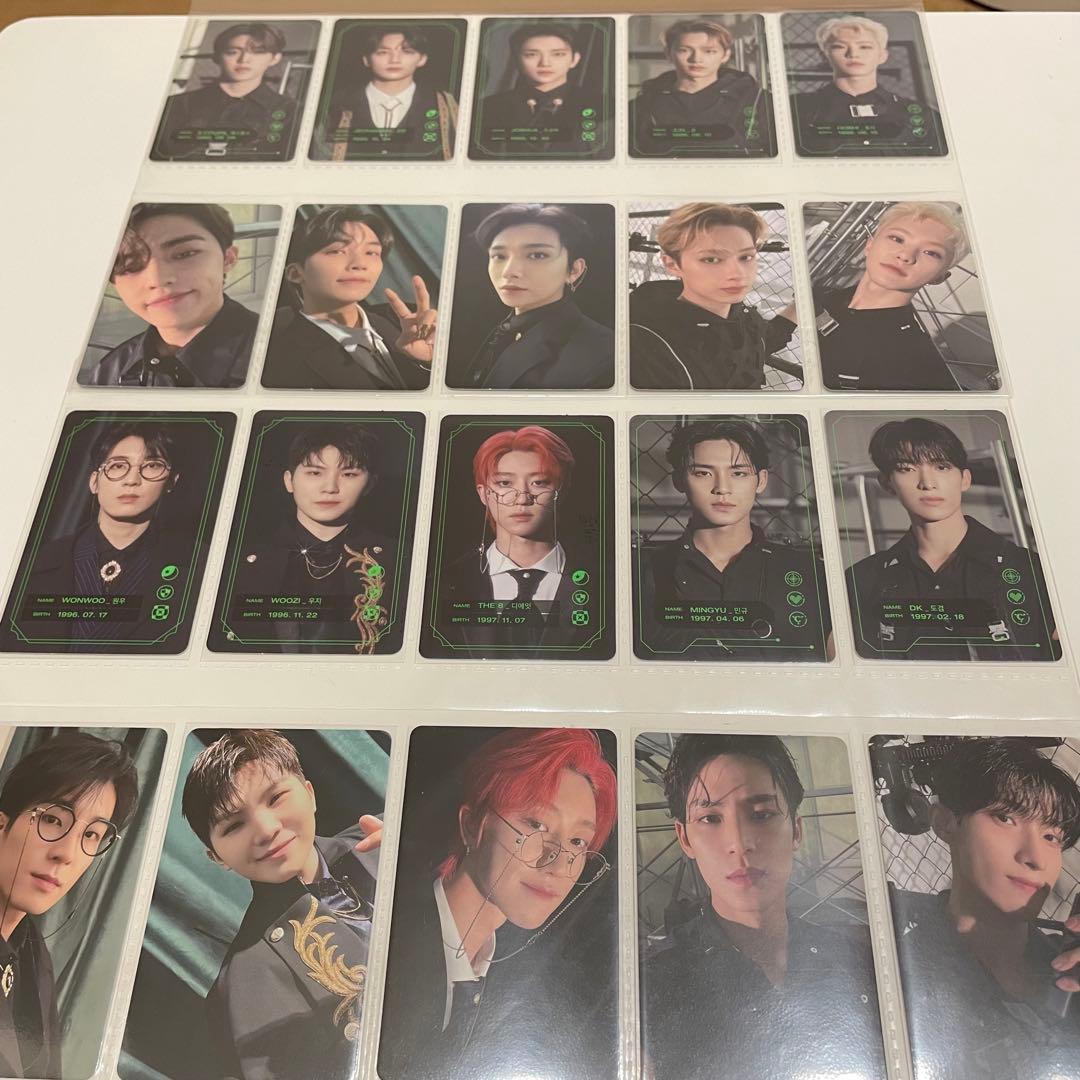 SEVENTEEN メンバーシップKIT GAM3 BO1 トレカ コンプセット - メルカリ