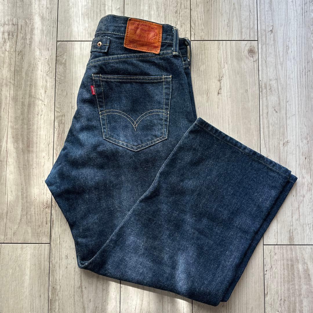 美品】濃紺 LEVI'S リーバイス 702 XX 赤耳 W33 x L36 - メルカリ