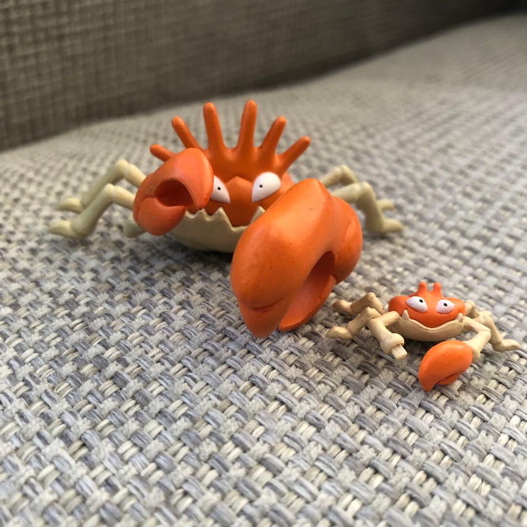 希少】立体ポケモン図鑑 クラブ キングラー ポケットモンスター