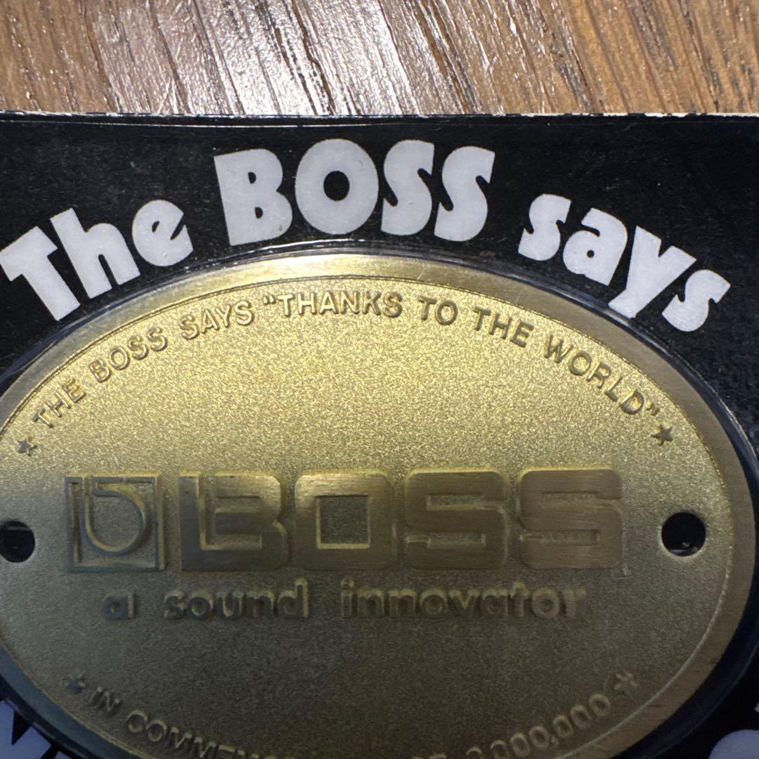 BOSS メタルプレート 【超貴重品】 - メルカリ