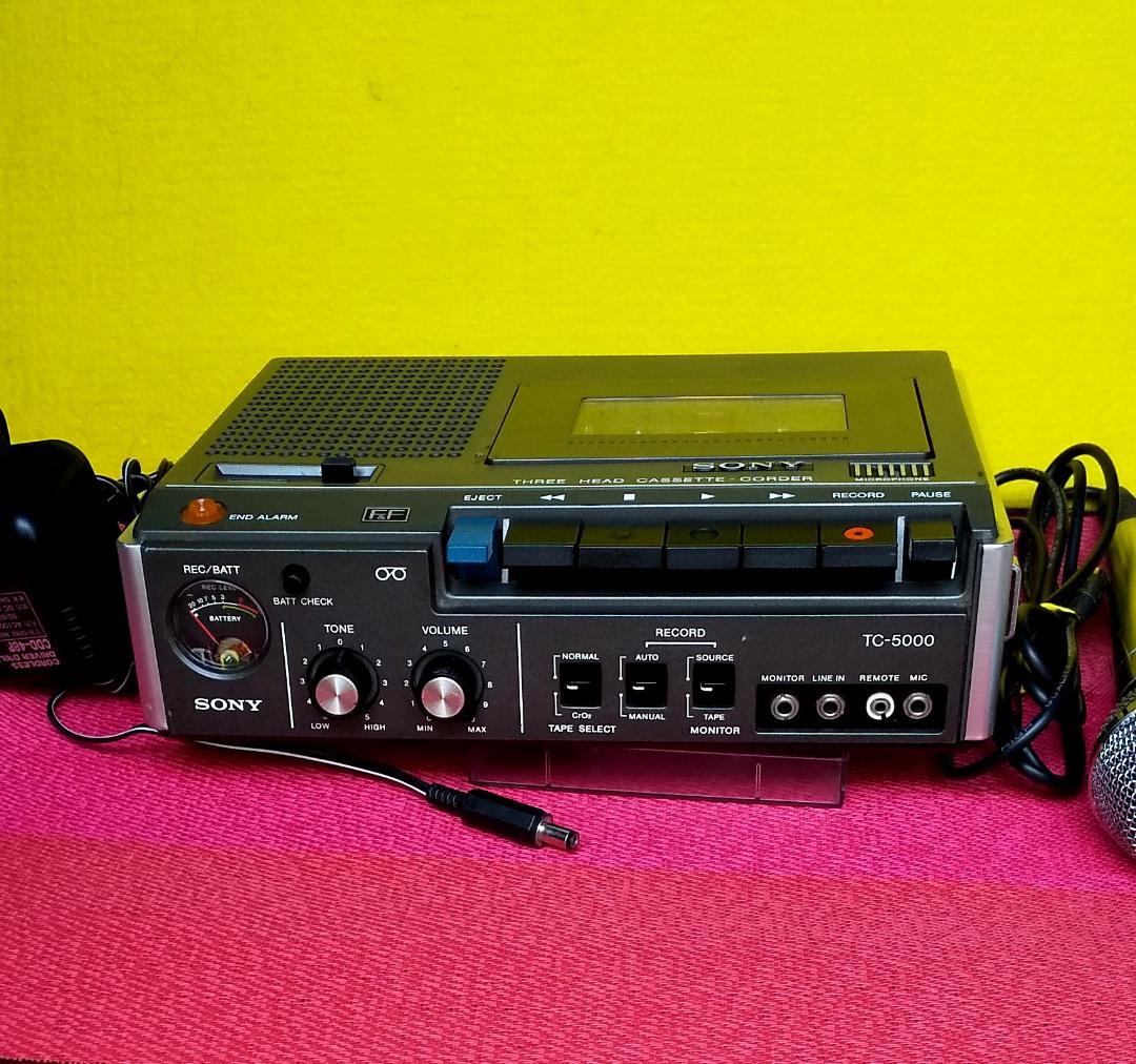☆ SONY TC-5000 3ヘッドカセットコーダー整備品 - メルカリ
