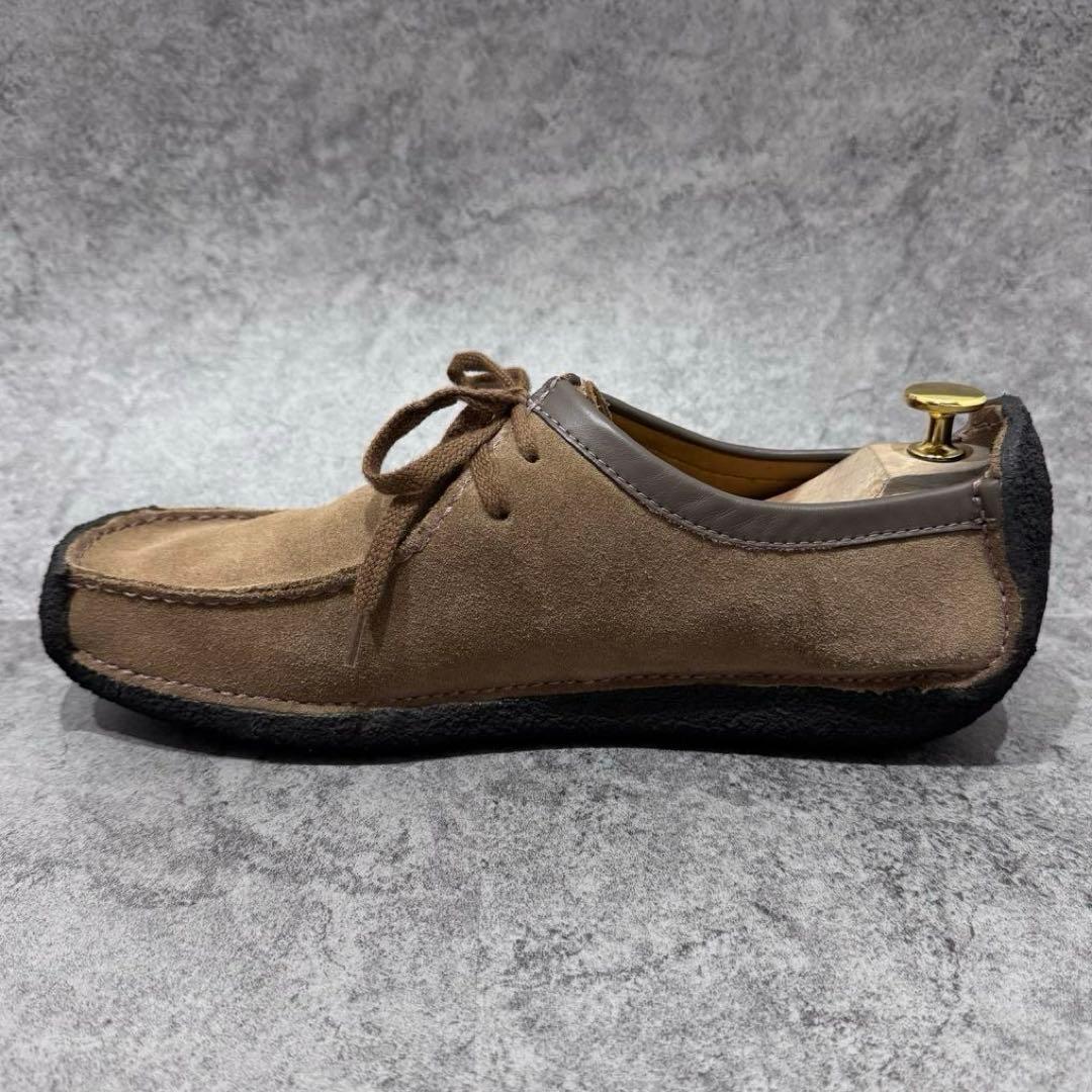 【極美品】CLARKS クラークス　27.5cm ナタリー　　レザー　スエード