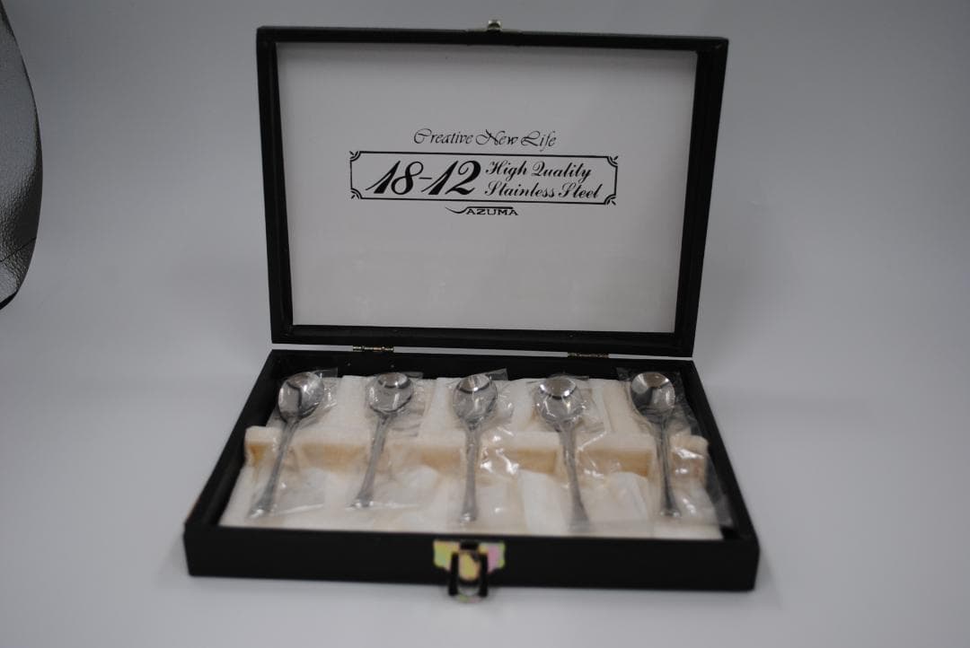 2025]AZUMA 18-12 ステンレススチール スプーン5本セット - メルカリ