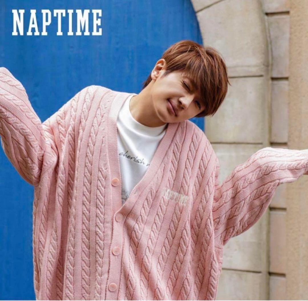 Nissy Naptime. ニットカーディガン-PINK - メルカリ