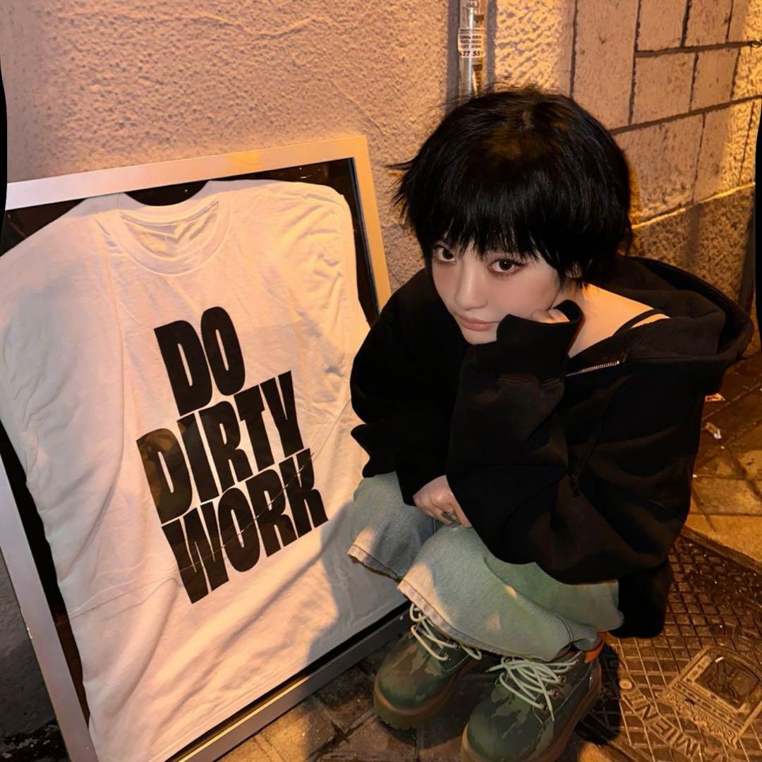 aespa Dirty Work tシャツ ニンニン project g/r - メルカリ