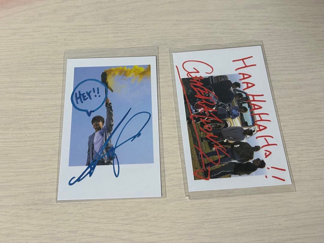 GENERATIONS サイン入りチェキカード - メルカリ