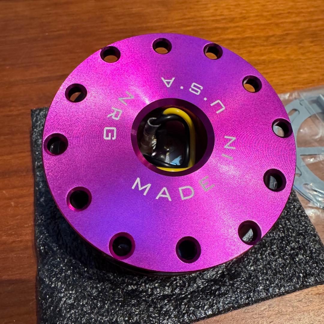 NRG クイックリリース アメリカ製 初期モデル 正規品 紫色 - メルカリ