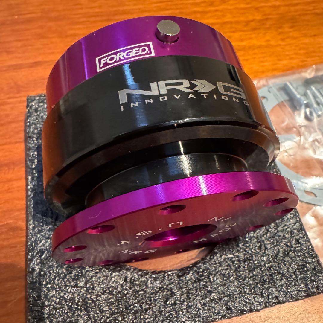 NRG クイックリリース アメリカ製 初期モデル 正規品 紫色 - メルカリ