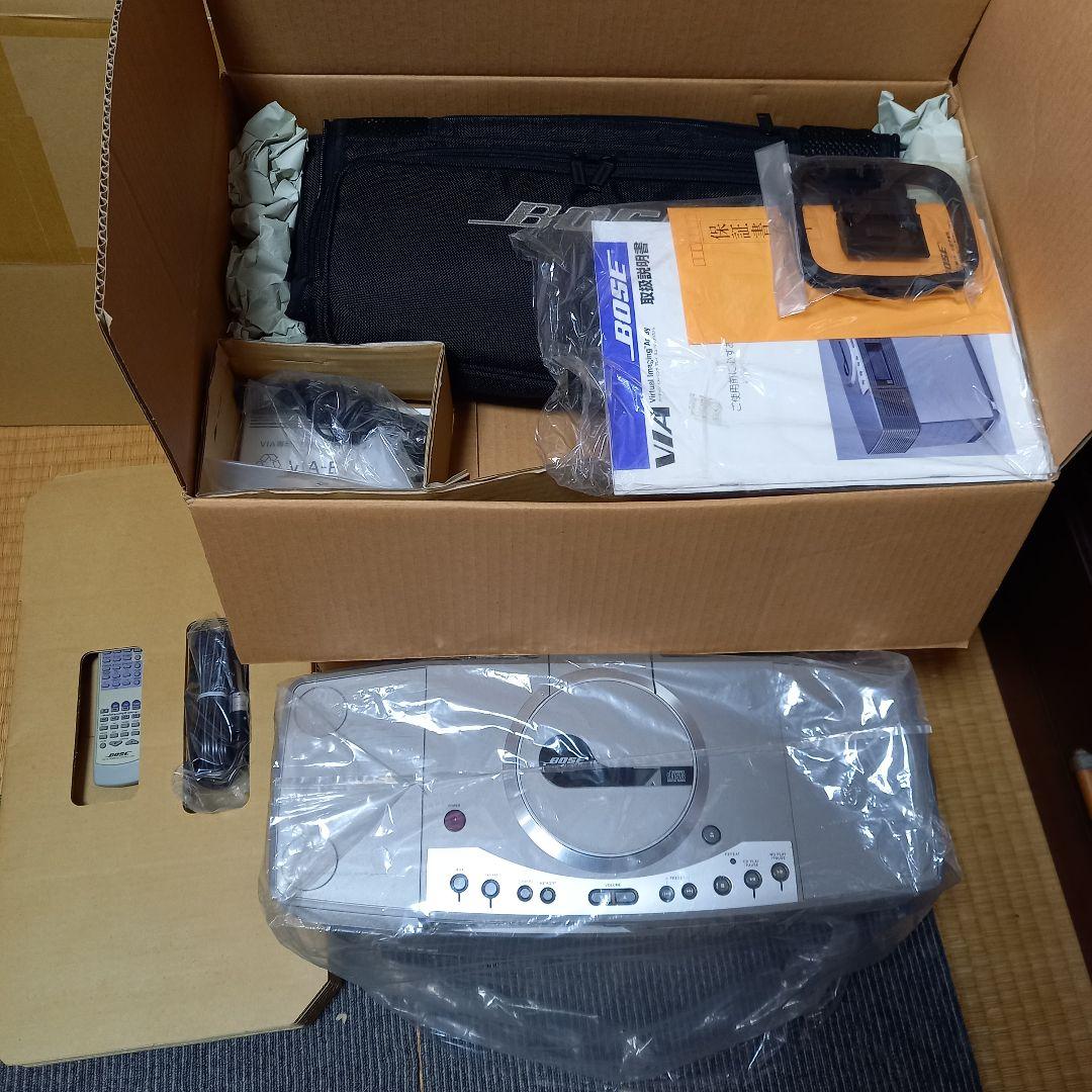 BOSE VIA 美品 使用頻度最小品です(一部難)。ラジカセ - メルカリ