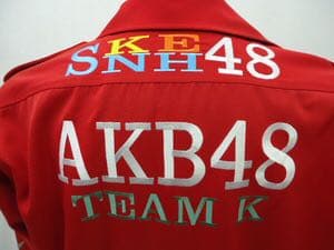 元AKB48.元SKE48.元SNH48 宮澤佐江さん 特攻服 SKE48/SNH48 宮澤佐江 赤ショート特攻服上下 追加刺しゅう