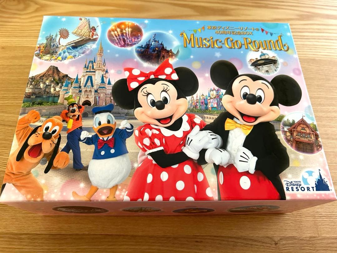 東京ディズニーリゾート 40周年記念BOX 『Music-Go-Round』 東京ディズニーリゾート(R)40周年記念BOX 『Music-Go-Round