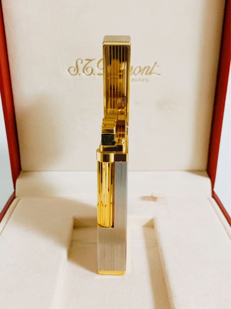 S.T.Dupont デュポン ガスライター ライン2 ヘアライン 16841